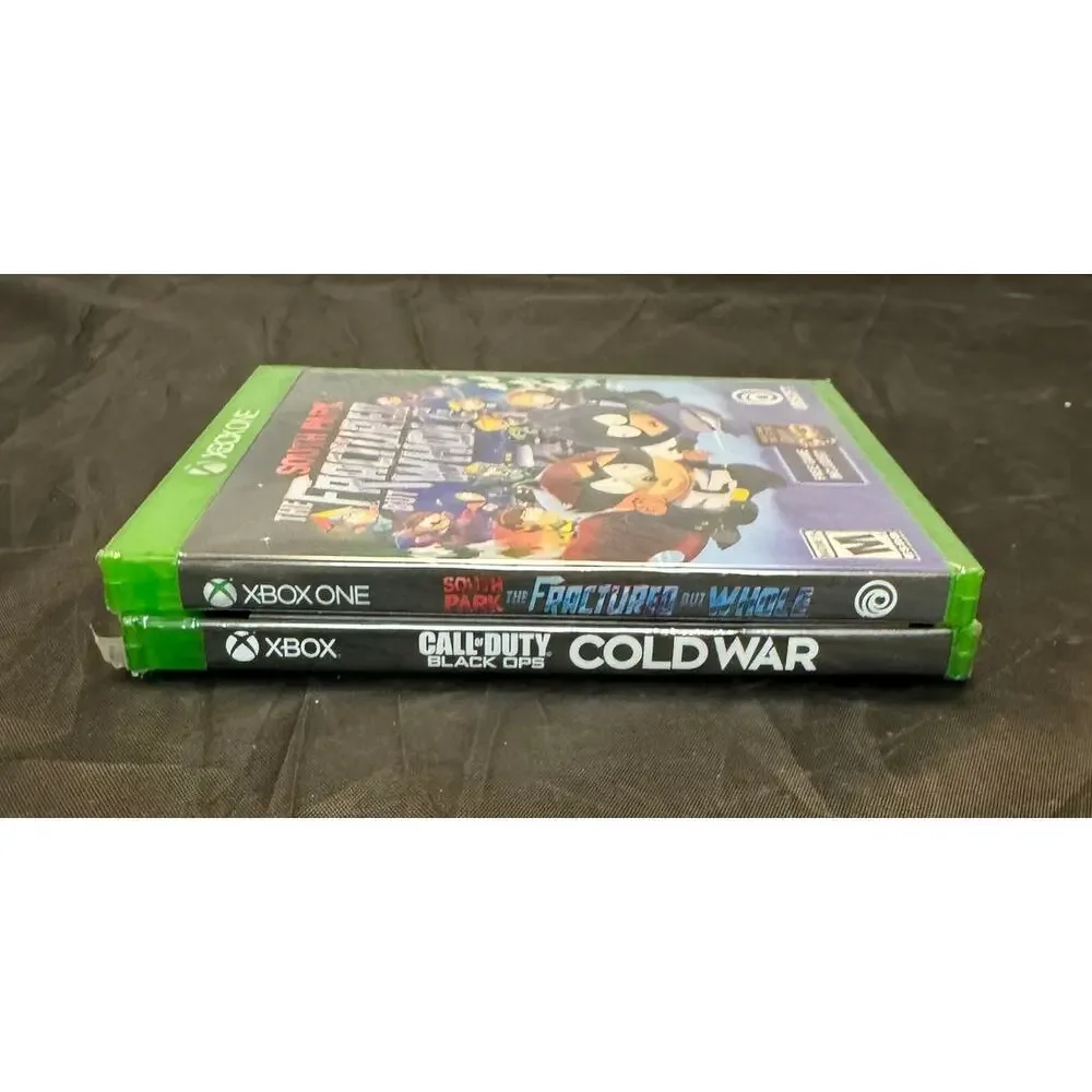 Xbox One Games Bundle COD Black Ops Cold War South Park Fractured But Whole New